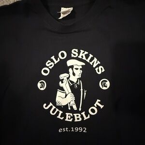 Oslo Norway Skinhead Christmas party est: 1992 Oi Skins T-shirt 2014